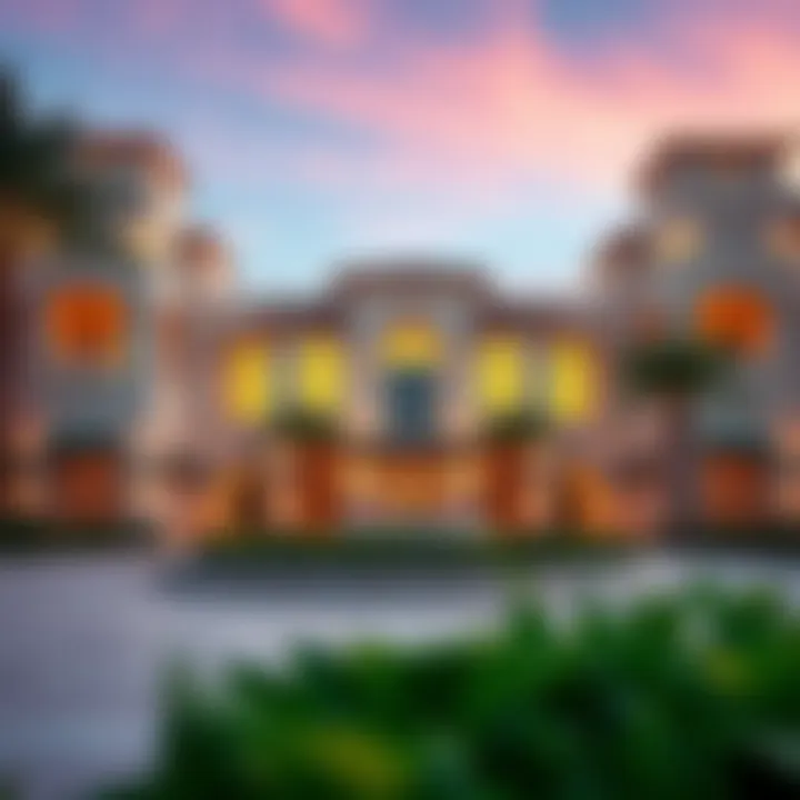 Stunning architectural exterior of Al Jawhara Residences