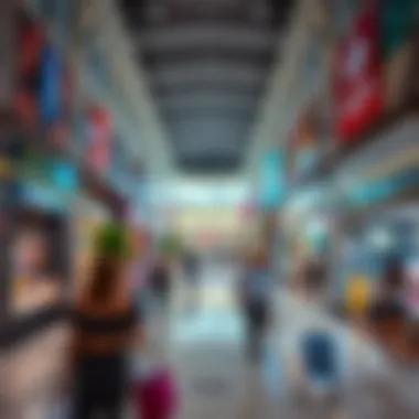 Vibrant Retail Experience at Al Zahia City Centre Retail spaces bustling with activity and diverse offerings