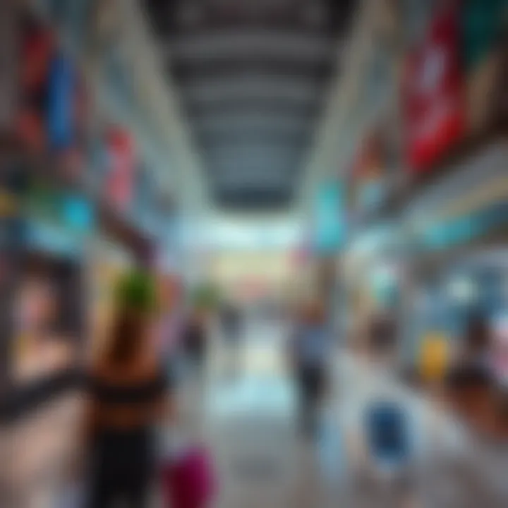 Vibrant Retail Experience at Al Zahia City Centre Retail spaces bustling with activity and diverse offerings