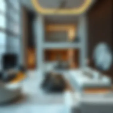 Modern interiors of a ديرفيلدز property emphasizing luxurious lifestyle