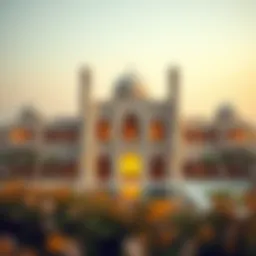 Stunning view of the Aura Tilal Al Ghaf architectural design
