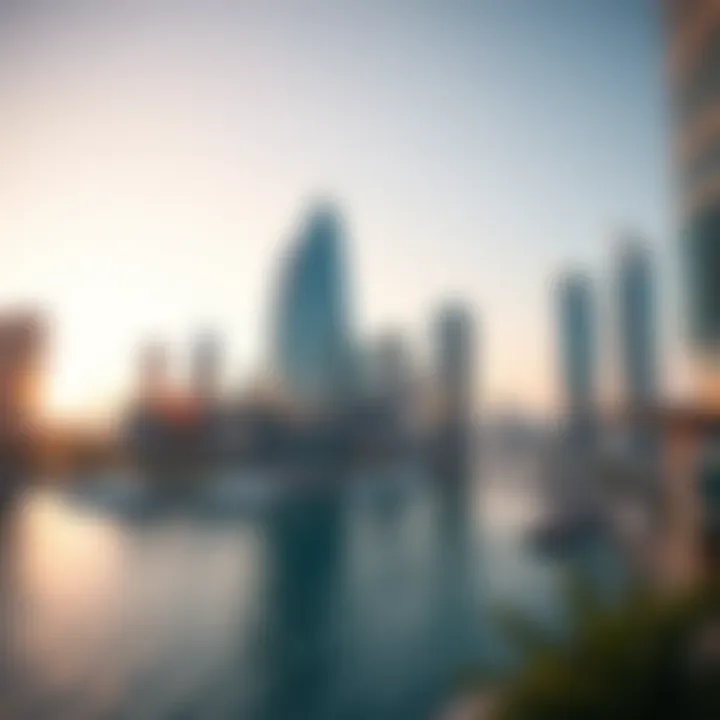 Strategic Location of Bayview Tower Strategic location of Bayview Tower in the heart of Dubai