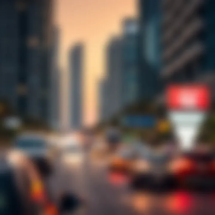 Comparative analysis of property values in relation to traffic patterns