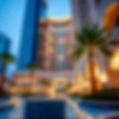 Architectural details highlighting the unique features of Central Park Plaza