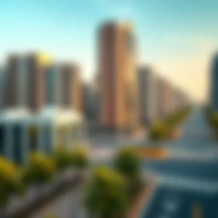 Understanding Zoning Regulations Illustration of zoning regulations in Dubai's land planning