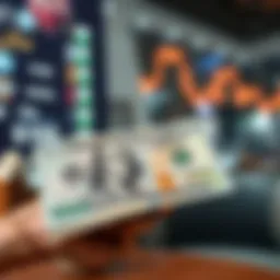 Currency exchange rates visual representation