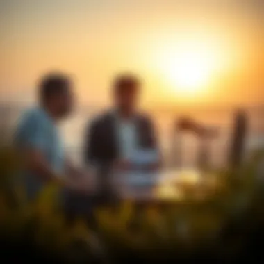 Investors analyzing market trends in the context of Damac Hills 2