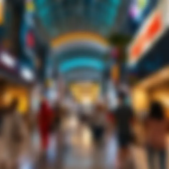 Visitors exploring the vibrant atmosphere of Deira City Center