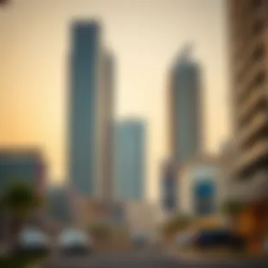 Modern infrastructure surrounding Deira City Center