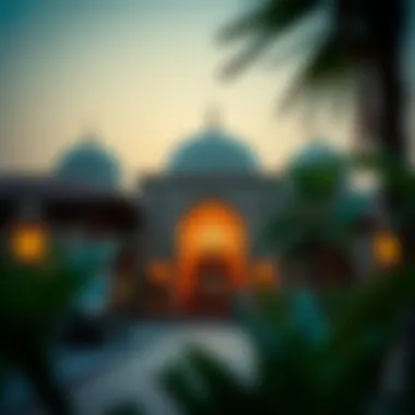 Cultural Heritage and Eid Traditional Islamic architecture during Eid festivities