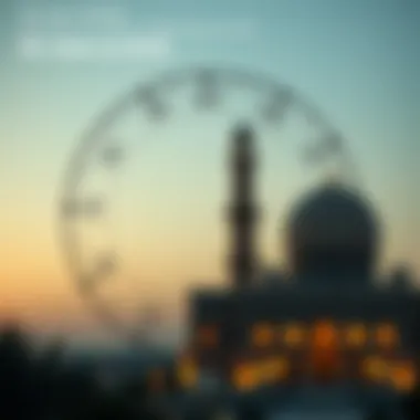 Understanding the Lunar Calendar Lunar calendar representation illustrating Eid timing