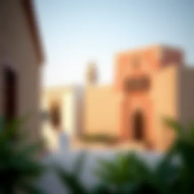 Historical landmarks in Al Mwaih reflecting its heritage