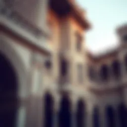 Intricate architectural details of Al Bastakiya