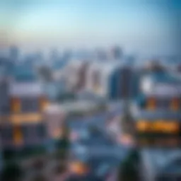 Stunning skyline of Al Mirsal showcasing modern architecture