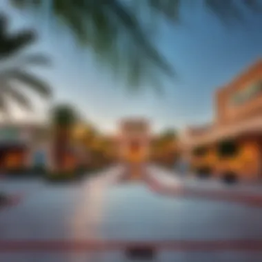 Local Amenities in Al Nahda Local amenities such as parks and retail spaces in Al Nahda.