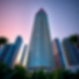 Stunning exterior view of Art XV Tower showcasing its modern architecture