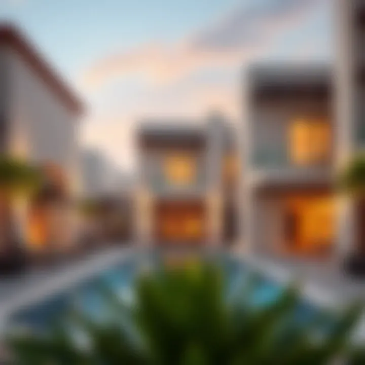 Architectural Features of Bay Villas Architectural features of Bay Villas