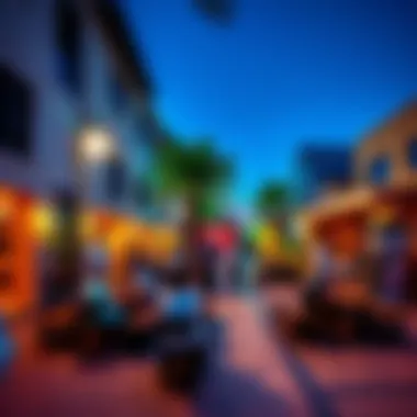 Vibrant community gathering area in Al Nahda