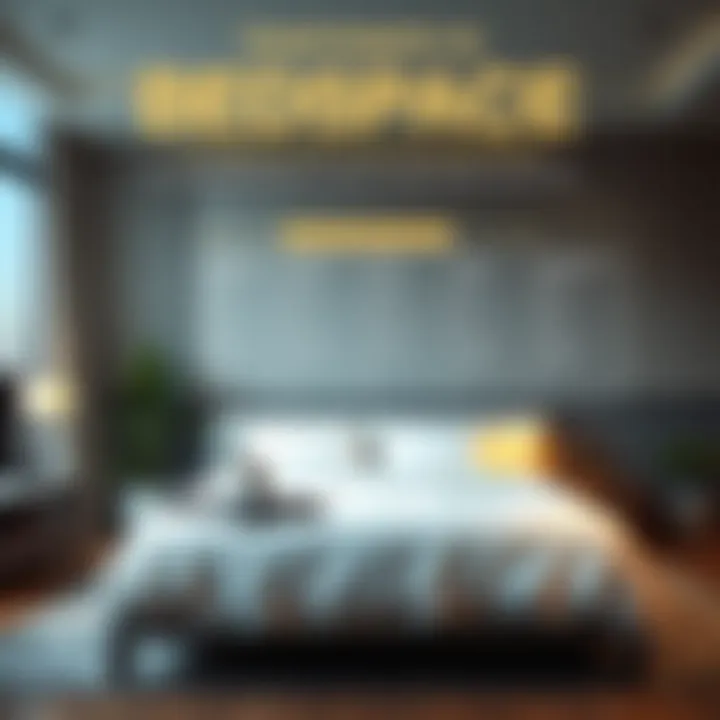 An infographic comparing bedspace living with traditional housing solutions.