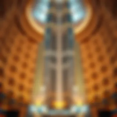 3D Visualization of Burj Khalifa's Unique Structure 3D visualization of Burj Khalifa's unique floor structure