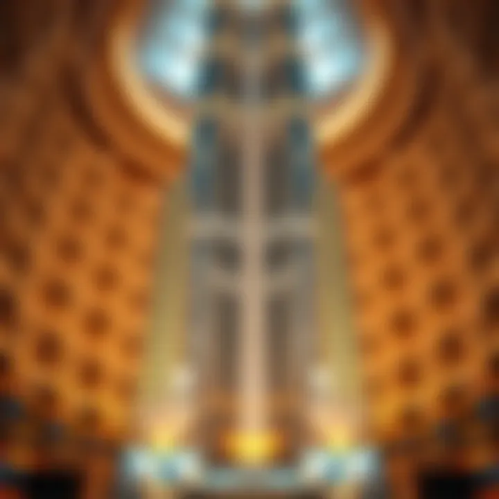 3D Visualization of Burj Khalifa's Unique Structure 3D visualization of Burj Khalifa's unique floor structure