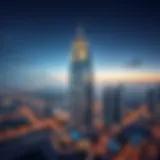 Geographical overview of Damac Park Towers