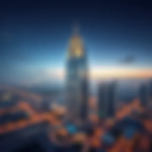 Geographical overview of Damac Park Towers