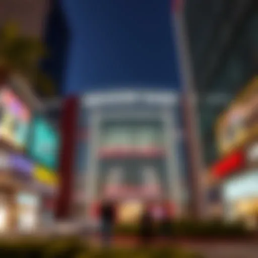 Exterior view of Dragon Mart 2 showcasing its modern architecture