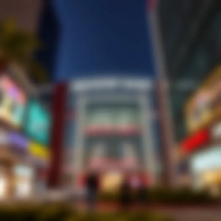 Exterior view of Dragon Mart 2 showcasing its modern architecture