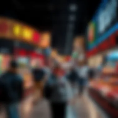 Engaging shopping experience in Dragon Mart 2 with enthusiastic visitors