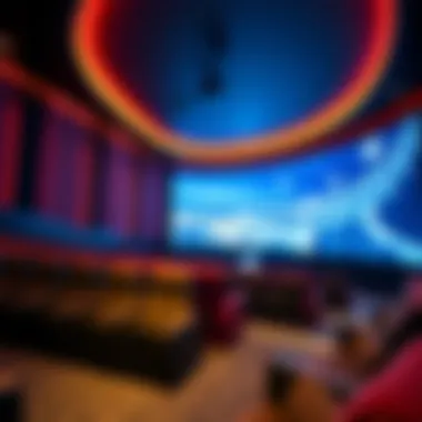 Inside Dubai Hills Cinema featuring advanced projection technology and comfortable seating arrangement