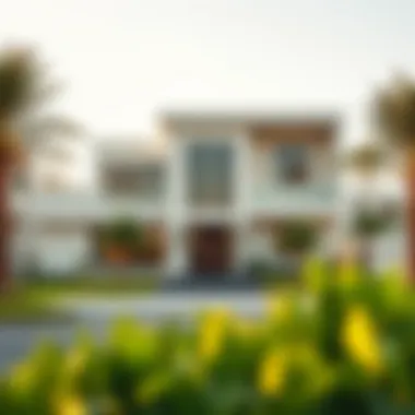 Modern villa in a prestigious Dubai gated community