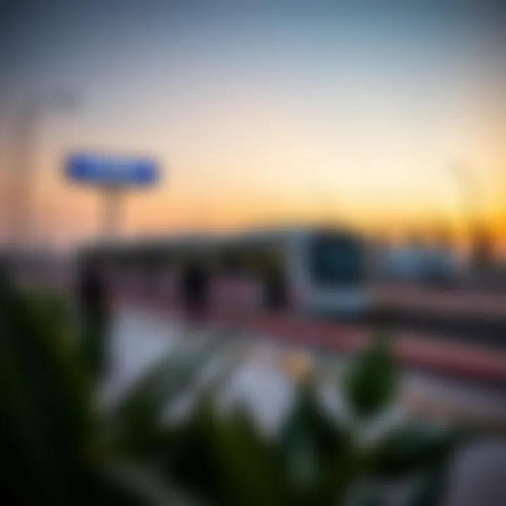 Community engagement near Nad Al Sheba Metro Station