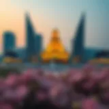 Stunning architectural view of Dubai's new cultural landmark