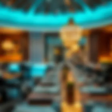 Contemporary Dining in Dubai Vibrant atmosphere at a contemporary dining venue in Dubai