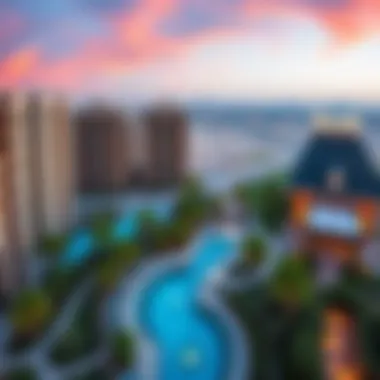 Panoramic view of park residence lifestyle