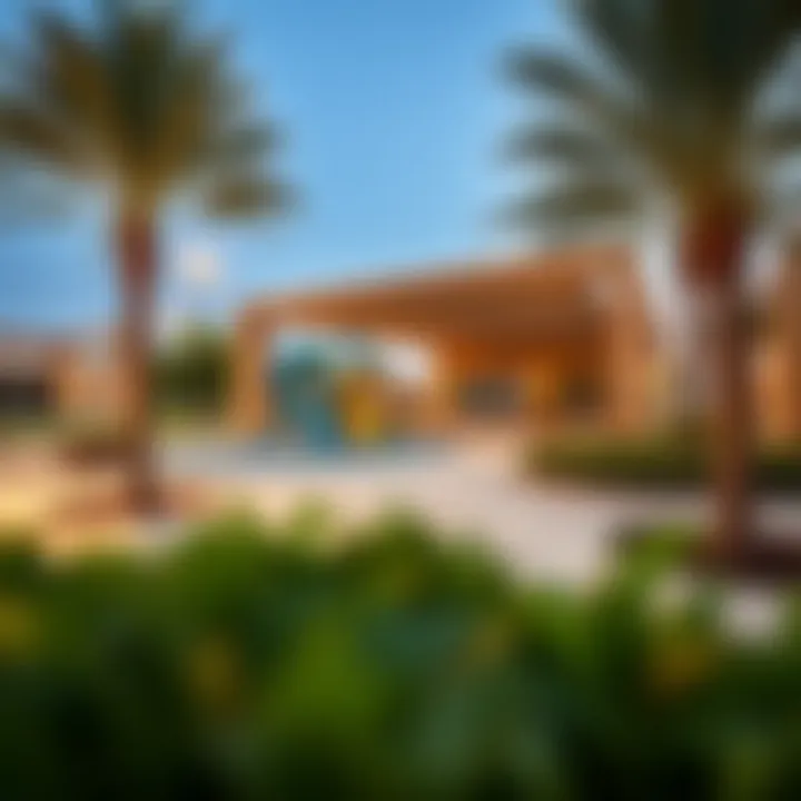 Community park in Rashidiya 3 with recreational facilities