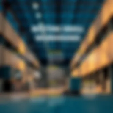 Infographic illustrating the benefits of renting small warehouses