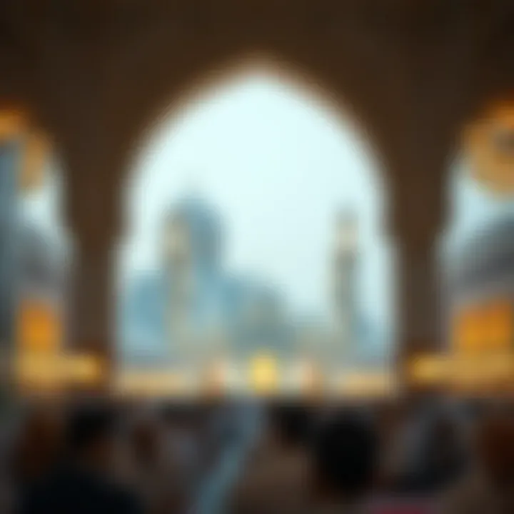 Prayer gatherings during Ramadan in the UAE