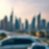 Stunning skyline of Dubai showcasing modern architecture