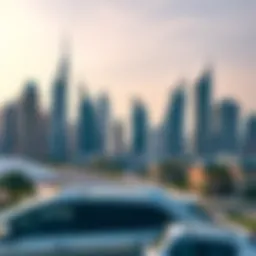 Stunning skyline of Dubai showcasing modern architecture