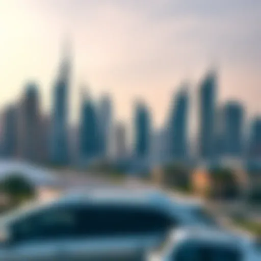 Stunning skyline of Dubai showcasing modern architecture