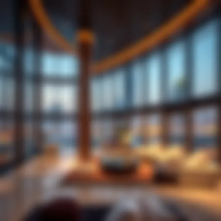 Modern Interior Spaces of Al Fakhama Tower Interior spaces showcasing modern amenities of Al Fakhama Tower