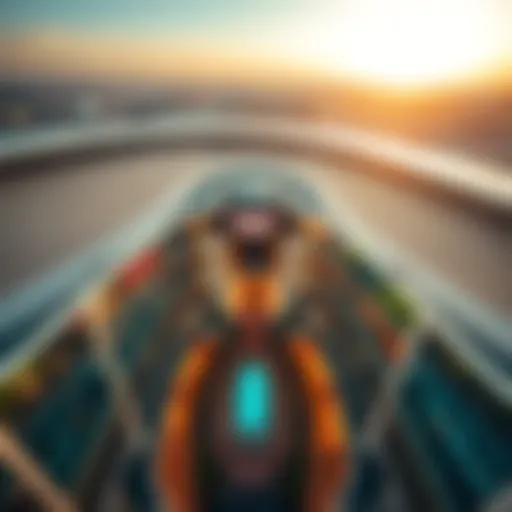 Aerial view of the Dubai Mall showcasing its grandeur