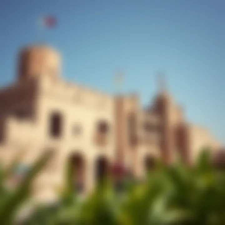 Historic landmarks showcasing the rich heritage and evolution of Dubai's Old City.