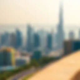 Dubai skyline showcasing luxury properties