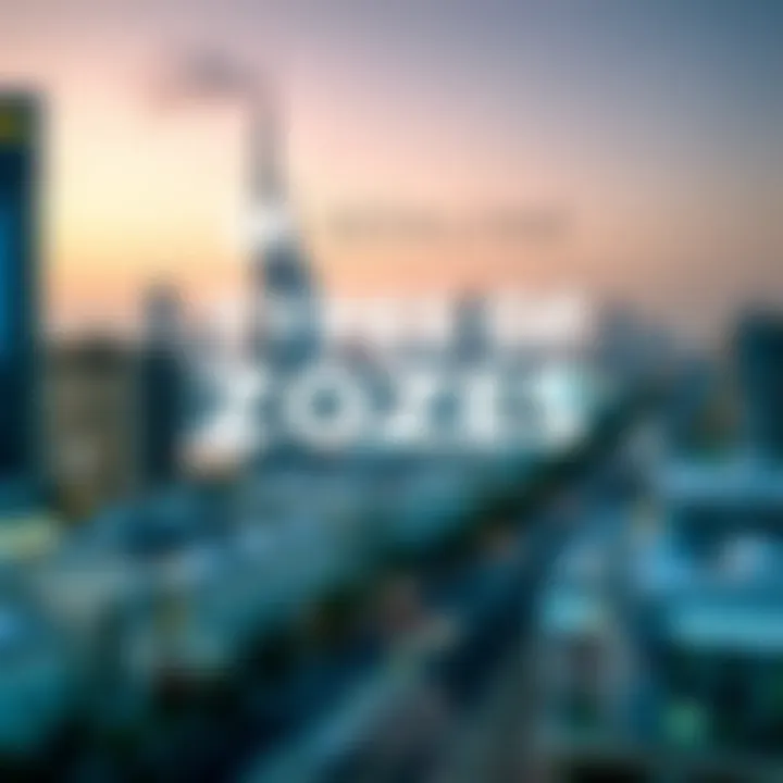 An infographic illustrating the types of free zones in Dubai and their benefits.