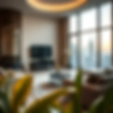Luxurious living space inside Park Gate Residence Tower B
