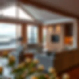 Luxurious interiors of Trinity Holiday Homes