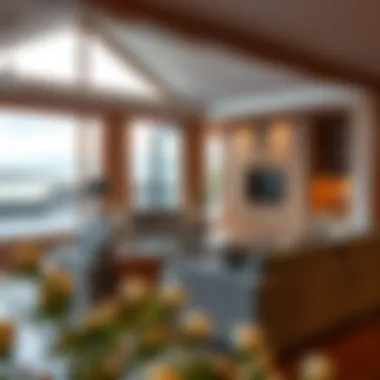 Luxurious interiors of Trinity Holiday Homes